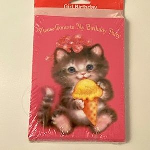 NWT. Party Invitations
